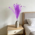 thumbnail image 5 of MMJ Artificial Flowers Pampas Grass Faux Reed Green Plant Realistic Floral Decor for Home Living Room Wedding Party Festival Decoration 24.4in, 5 of 7