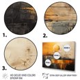 thumbnail image 3 of Designart "Sunrise Golden Hour composition II" Modern Floater Framed Wall Art Living Room, 3 of 7