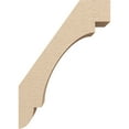 thumbnail image 3 of Ekena Millwork 5"W x 10"D x 14"H Aspen Rough Cedar Woodgrain TimberThane Knee Brace, Primed, 3 of 6