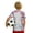 00-White4422, variant on Yiyuu Boys Team France Fans Short Sleeve Football Shirt Summer Kids Sports Tee, Sizes 3-14