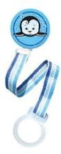 New Razbaby Boys Pacifier Holder Blue Puppy
