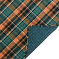 thumbnail image 2 of 48" x 60" Troy Plaid Reversible Cotton Throw Blanket, 2 of 4