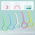 thumbnail image 3 of Herramienta para quitar aparatos de ortodoncia de 10 piezas (color), herramienta fija para quitar aparatos, gancho para dientes, aparatos invisibles, kit para quitar aparatos de limpieza bucal, cinco, 3 of 5