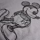 thumbnail image 3 of Disney - Suéter Crop Top de Mickey Mouse Boceto para Mujer (Gris Deportivo), 3 of 3