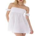 thumbnail image 1 of PENGXIANG Strapless A-Line Dress for Women  Backless Mini Party Dress for Summer, 1 of 9