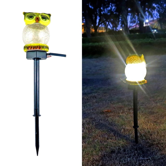 lámpara lámpara solar led lámpara solar libre lámpara solar lámpara solar para jardín lámpara solar para jardín libre para Amarillo shamjiam Luz de estaca