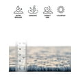 thumbnail image 5 of Unique Loom Outdoor Botanical Collection Area Rug - Allover (9' x 12' 2" Rectangle Blue/Beige), 5 of 7