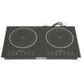 thumbnail image 3 of TOOL1SHOoo 2400W Portable Induction Cooktop Countertop Dual Cooker Burner Stove Hot Plate, 3 of 9