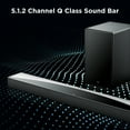 thumbnail image 5 of TCL Q75H 5.1.2 Channel Q Class Soundbar with Dolby Atmos, Ray Danz Technology, and Wireless Subwoofer, 5 of 15