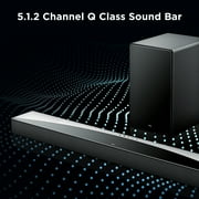 TCL 5.1.2 Channel Q Class Soundbar with Dolby Atmos, Ray Danz Technology, Wireless Subwoofer - Q75H