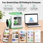 Entina Desktop 3D Printer Tina2S, Wi-Fi Control Auto Leveling Heated Plate for Beginners STEM DIY