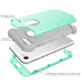 thumbnail image 2 of JTCASES for iPhone 7 Plus/8 Plus Case, Drop Resistant Corners, Wireless Charging, Heavy Duty Shockproof Hybrid Hard PC Bumper, Camera Protection, Skin-feel Anti-scratch Tough Cover, Green, 2 of 7