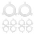 thumbnail image 4 of Anillo reductor de pantalla de lámpara 20 piezas E27 a E14, accesorios de pantalla, anillo de conversión de pantalla de lámpara, 4 of 8