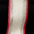 thumbnail image 2 of The Ribbon People Red and White Edged French Wired Craft Ribbon 1.25" x 22 Yards, 2 of 2