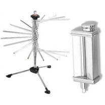 KitchenAid KsmPSA Stand-Mixer Pasta-Roller Attachment   metal rack