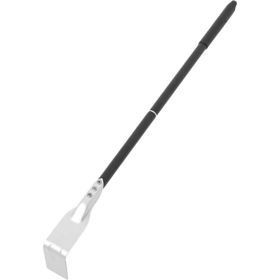 Fireplace Ash Scraper with Heat Resistant Handle for Cleaning Coal and Ash from Fireplace or Pizza Oven