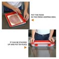 thumbnail image 2 of CAYU Creative Vacuum Fresh-keeping Tray Food Preservation Tray Healthy Kitchen Tools Food Container Storage Tray, 2 of 11