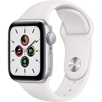 Apple Watch Series 8, GPS + Cellular, 45mm Silver, White Sport