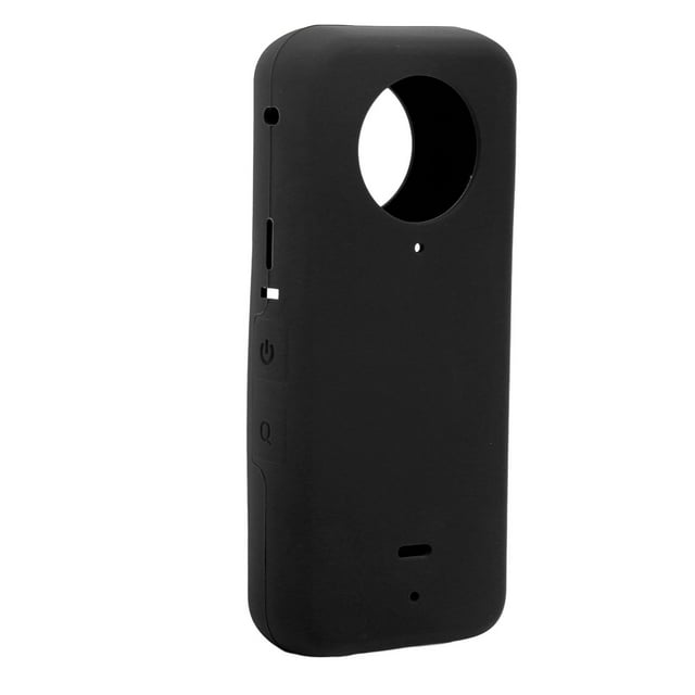 Silicone Camera Lens Protective Cover, Accurate Hole Position Anti Shock Silicone Camera Protective Case Anti Scratching For Panoramic Camera Black,Red,Blue