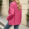 thumbnail image 5 of Luivaraty Blazer for Women Plus Size Business Office Outfits Dressy Casual Double Breasted Buttons Pocket Work Jackets, S-3XL, 5 of 6