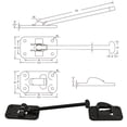 thumbnail image 4 of Support de Porte Statique pour Remorque Attrape-Porte pour Rv Noir, 4 of 8