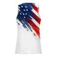 thumbnail image 3 of Xysaqa 4th of July Tank Tops for Men American Independence Day Sleeveless T-Shirts Gym Fitness USA Flag Print Graphic Tees for Men Big & Tall Sizes M-6XL, 3 of 4