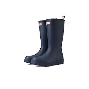 Women's Hunter Original Tour Tall Packable Rain Boot Navy 7 M