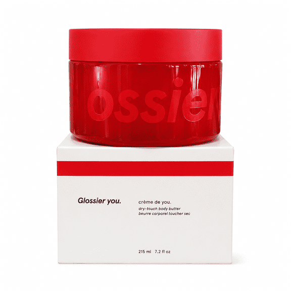 Glossier You Crème de You Dry-Touch Body Butter Moisturizer, 7.2 oz / 215 mL