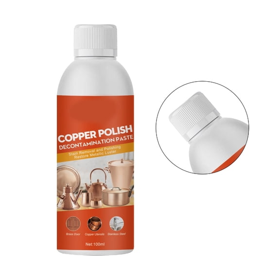 Copper Polishing Cream Rust Removal For Metal Cleans Without For Kitchen Accessories Jewelry Copper