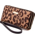 thumbnail image 1 of Cartera Shendy Vendy Monedero Larga De Cuero Lujo Dama Billetera Elegante, 1 of 5