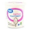 Great Value Grade A Fat Free Sour Cream, 16 oz