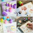 thumbnail image 4 of HERFIER 15pcs Creative Hand Account Inkpad Printing Sponges Ink Pad Smudge Tools 1.18x0.67x0.67in, 4 of 8