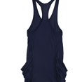 thumbnail image 2 of Silence + Noise Womens Side Pockets Racerback Tank Top, Blue, Small, 2 of 2