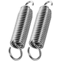 Pawsdot 2Pcs High Grade Stainless Steel Drum Foot Kick Spring Suitable for Bass Drum Pedals