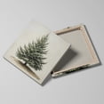 thumbnail image 2 of Vintage Christmas Tree Wall Art, Pine Tree Vintage Print Canvas Wall Art, Holiday Décor Rustic Winter Tree Print Picture, Botanical Winter Art Christmas Tree Wall Décor for Living Room (16x16 Inches), 2 of 6