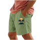 thumbnail image 1 of Pantalones Cortos para Hombre de Cintura Elástica con Bolsillos Impresos Pantalones Cortos Rectos, Pantalones Deportivos Casuales con Cintura Elástica, 1 of 7