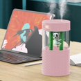 thumbnail image 4 of Danhjin Air Purifier Mini Portable USB Humidifier 1l Travel Humidifier Essential Oil Diffuser With Night Light Auto Off Ultra Quiet For Baby Bedroom Car Desk Plug In And Use, 4 of 6