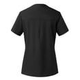 thumbnail image 3 of Ubon Women's Scrub Comfortable Medical Top Wrinkle-Resistant Short Sleeve Scrub Black S, 3 of 8