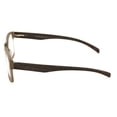 thumbnail image 2 of Men Rectangular Progressive Reading Glasses - No Line Clear on Top Bifocal Reader - Wood Grain Printed Temple ZT114 +2.25, 2 of 4