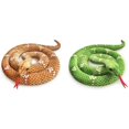 thumbnail image 3 of 180cm Realista Boa Constrictor Gigante Peluche Serpiente Marrón, 3 of 5