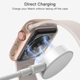 thumbnail image 4 of JETech Case with Screen Protector Compatible with Apple Watch SE (2022/2020) /Series 6 5 4 44mm, Overall Protective Cover, Built-in Tempered Glass Film High Sensitivity, 2 Pack (Gold), 4 of 6