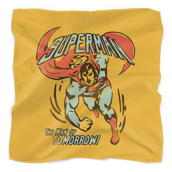 Superman Man of Tomorrow Bandana (21 in x 21 in)