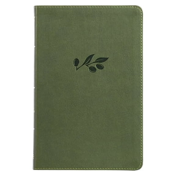 KJV Thinline Bible, Olive Leathertouch, (Hardcover)