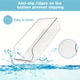 thumbnail image 5 of 1/2 Pack Drink Dispenser Organizer for Refrigerator, Clear Plastic Tall Skinny Soda Pop Cans Holder Container Storage Bin, 5 of 8