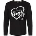 thumbnail image 3 of Inktastic Blessed to Be Called Gigi Cute Heart Design Long Sleeve T-Shirt, 3 of 5