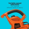 thumbnail image 5 of BLACK+DECKER 12 Amp High Performance Blower/Vacuum/Mulcher, (BV6600), 5 of 11
