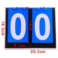 thumbnail image 3 of Bangcool Sports Scoreboard Portable Foldable Multifunctional Score Keeper Sports Supplies, 3 of 10