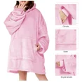 thumbnail image 3 of Sudadera Cobija Hoodie Mujer Hombre Con Capucha Suave, 3 of 7