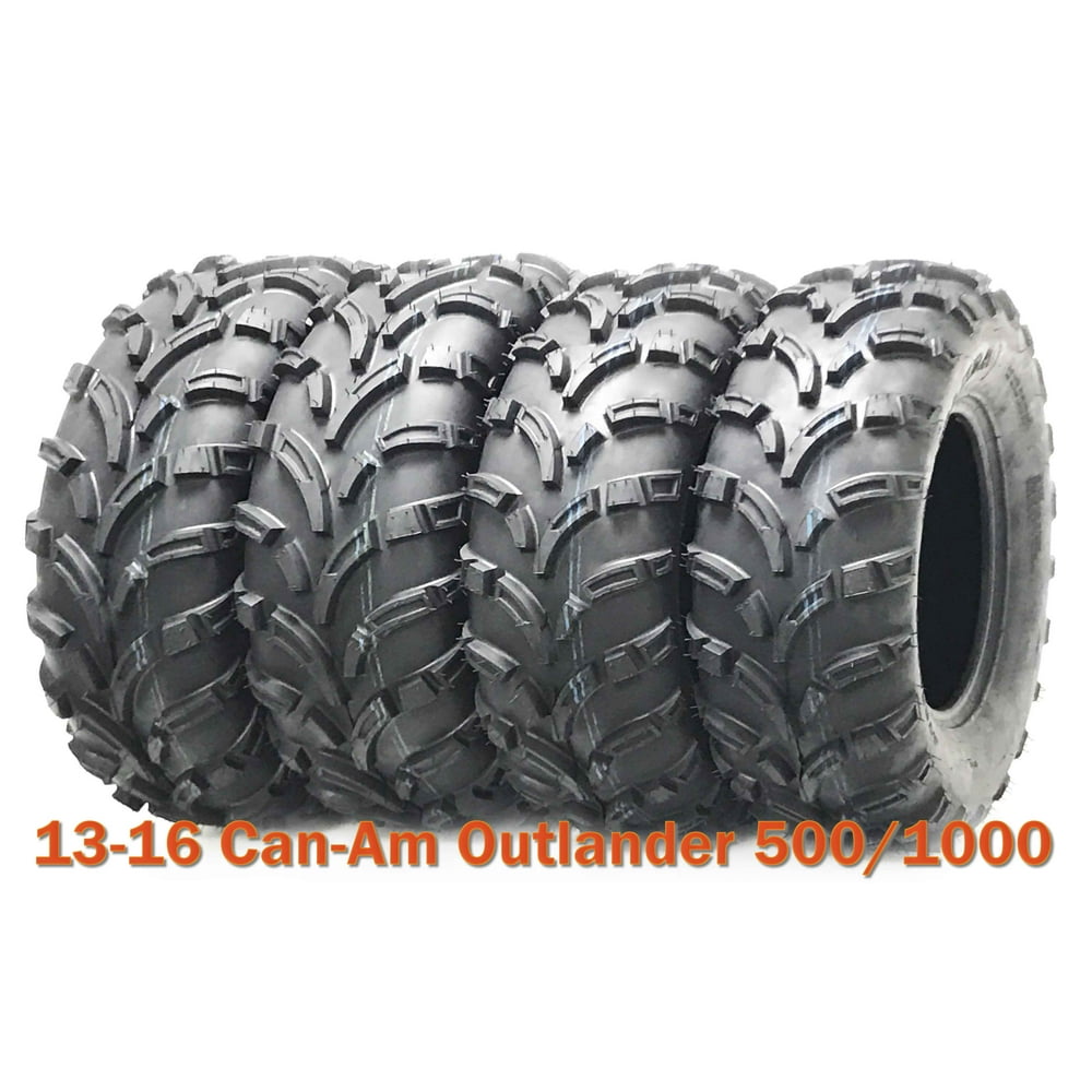 Set of 4 ATV UTV Tires 26x812 & 26x1012 for 1316 CanAm Outlander