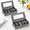 2 PACK, variant on 1 PACK Silverware Storage Chest With Dividers Flatware Utensil Case